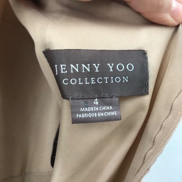 Jenny Yoo Collection Sabine Off The Shoulder Maxi Gown Size 4 - Picture 6 of 16